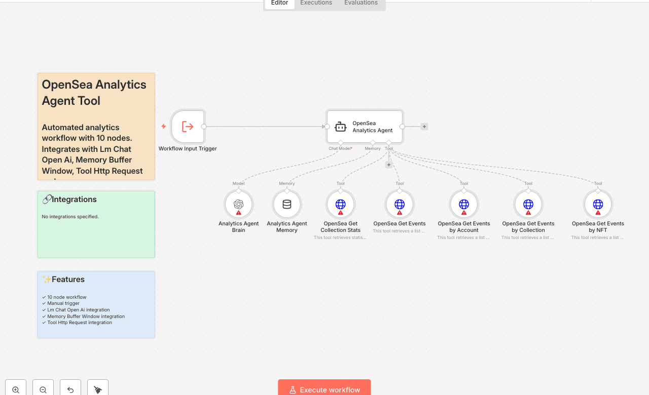 OpenSea Analytics Agent Tool